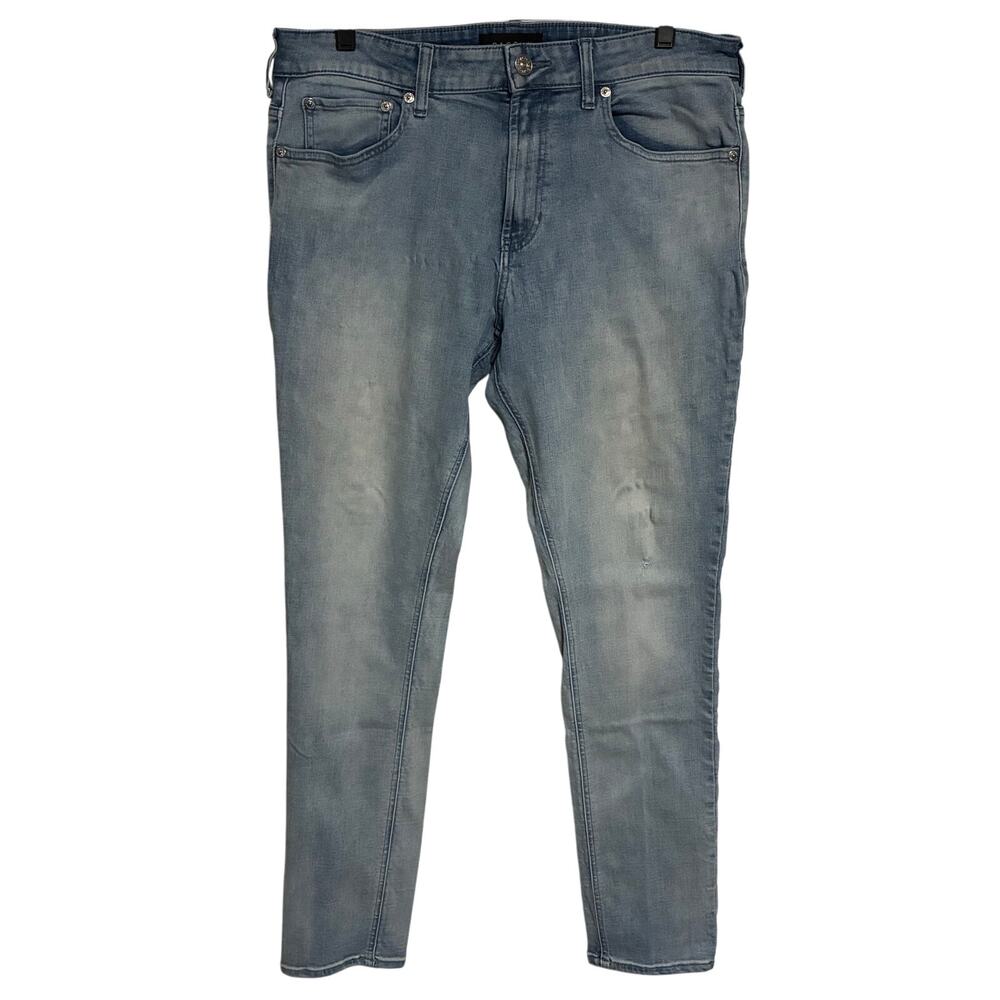 Pacsun Active Stretch Skinny Blue Jeans Mens Size 34x32